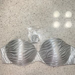 Sweet Nothings Strapless Bra with optional Straps Included - Size 36D